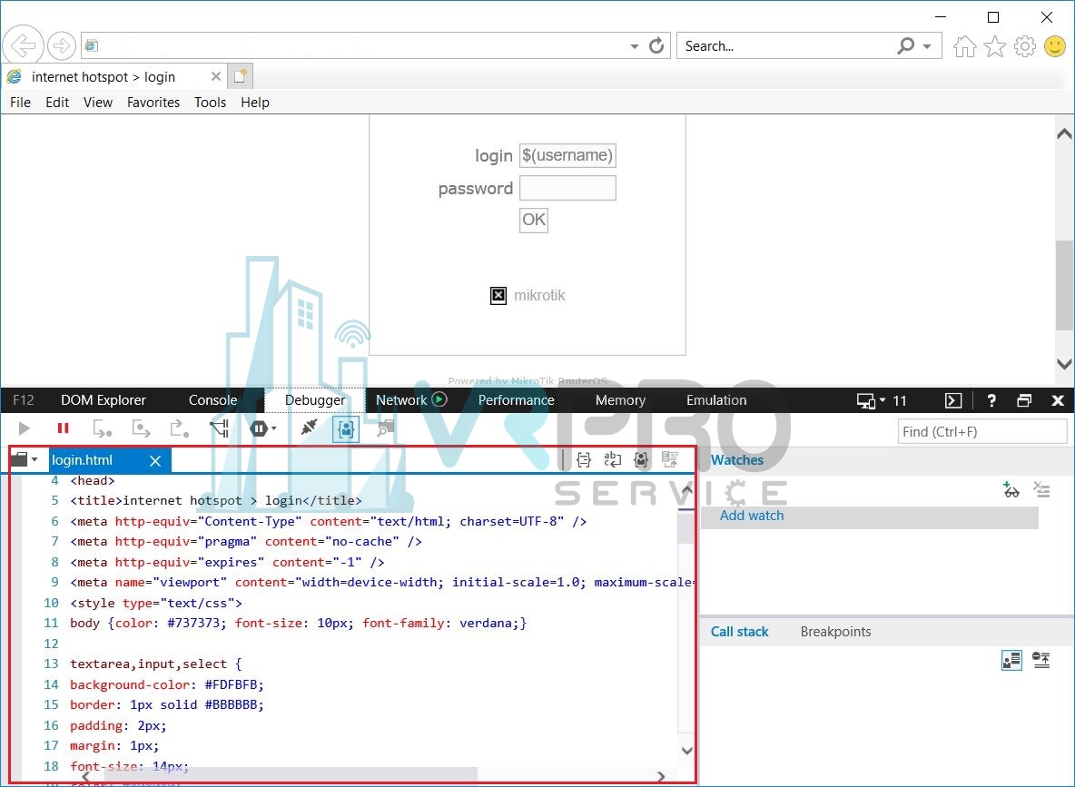 Trick] ปรับแต่งหน้า Login Hotspot MikroTik ด้วย HTML